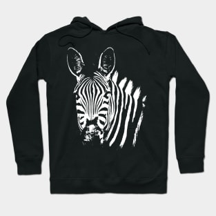 Zebra pop art retro Hoodie